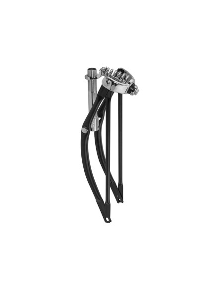 20 Lowrider Classic Spring Fork 1 Inch Black/Chrome.